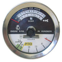 International Harvester Tachometer With Knob (IHS765) International Harvester Tachometer With Knob (IHS765)