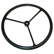 Minneapolis Moline Steering Wheel With 3 Bare Steel Spokes (JDS229) Minneapolis Moline Steering Wheel With 3 Bare Steel Spokes (JDS229)
