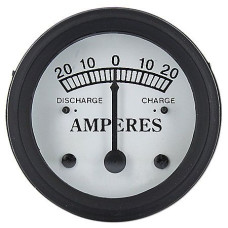 John Deere Ammeter (20-0-20) White Face (NJD408) John Deere Ammeter (20-0-20) White Face (NJD408)