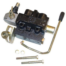Massey Ferguson Single Hydraulic Remote Valve with Hoses, Couplers, and Brackets (MFS3948) Massey Ferguson Single Hydraulic Remote Valve with Hoses, Couplers, and Brackets (MFS3948)
