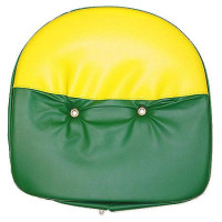 John Deere Green and Yellow Tie On Seat Pad (MIS006GY) John Deere Green and Yellow Tie On Seat Pad (MIS006GY)
