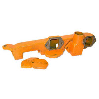 Minneapolis Moline Manifold (Exhaust) -- Includes Elbow and Plates (MMS010) Minneapolis Moline Manifold (Exhaust) -- Includes Elbow and Plates (MMS010)