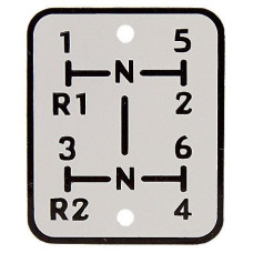 Oliver Shift Pattern Plate (OLS1287) Oliver Shift Pattern Plate (OLS1287)