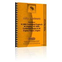 Allis Chalmers UC Engine Parts Manual