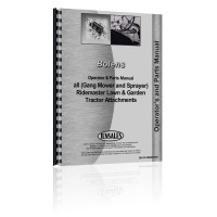 Bolens Ridemaster Lawn & Garden Tractor Attachments Operators Manual Bolens Ridemaster Lawn & Garden Tractor Attachments Operators Manual