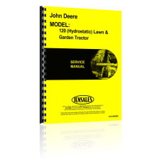 John Deere 120 Lawn & Garden Tractor Service Manual John Deere 120 Lawn & Garden Tractor Service Manual