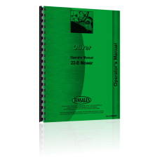 Oliver 22-B Mower Operators Manual(S5-4-017-4) Oliver 22-B Mower Operators Manual(S5-4-017-4)