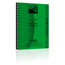 Oliver 440 Tractor Operators Manual Oliver 440 Tractor Operators Manual