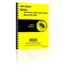 John Deere 1050 Tractor Parts Manual (PC1766) John Deere 1050 Tractor Parts Manual (PC1766)
