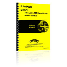 John Deere 500 Round Baler Service Manual